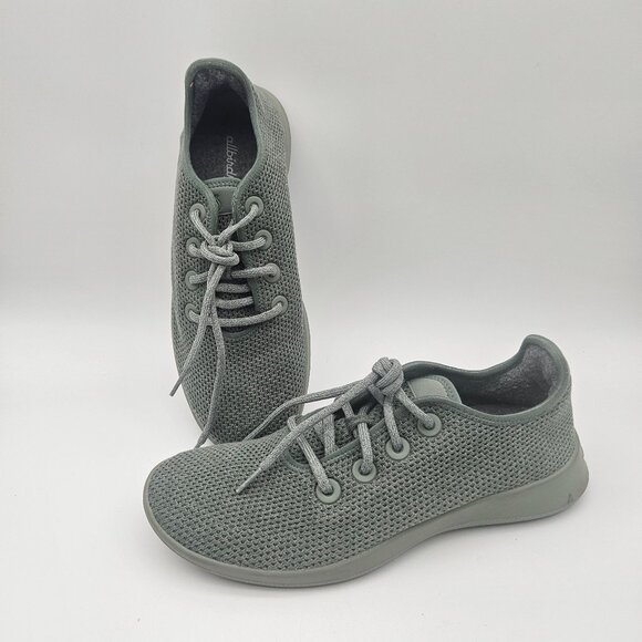 AllBirds TR Tree Runners Olive Sage Green Sneakers  Womens 11 NEW - Picture 1 of 7